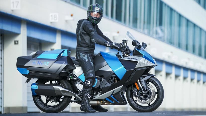 Kawasaki, nuovi brevetti per l'alimentazione a idrogeno