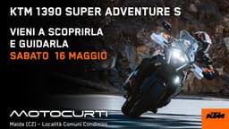 KTM 1390 Super Adventure S: vieni a scoprirla e a guidarla da Motocurti