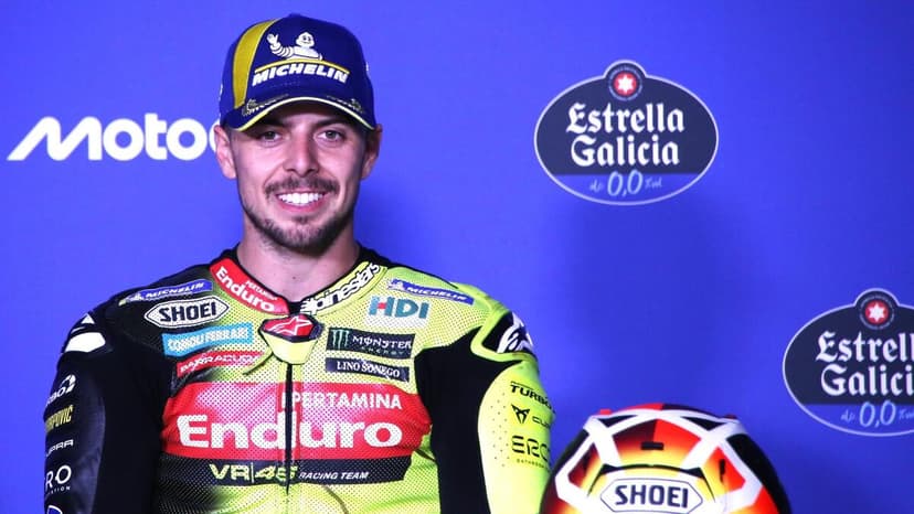 MotoGP 2026. GP di Spagna. Fabio Di Giannantonio, terzo: "Ci credevo in qualcosa di più. Le partenze? Sono un punto debole, ho chiesto una mano a Ducati"