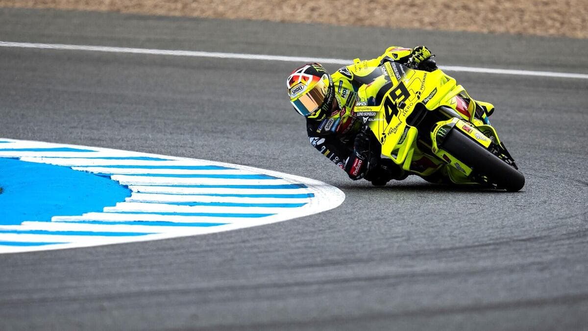 MotoGP 2026. GP di Spagna. FP1, doppietta gialla: 1° Fabio Di Giannantonio, 2° Franco Morbidelli