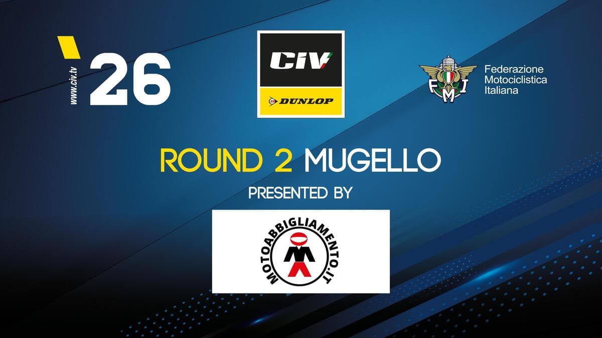 CIV Mugello: Motoabbigliamento è Title Sponsor del secondo round