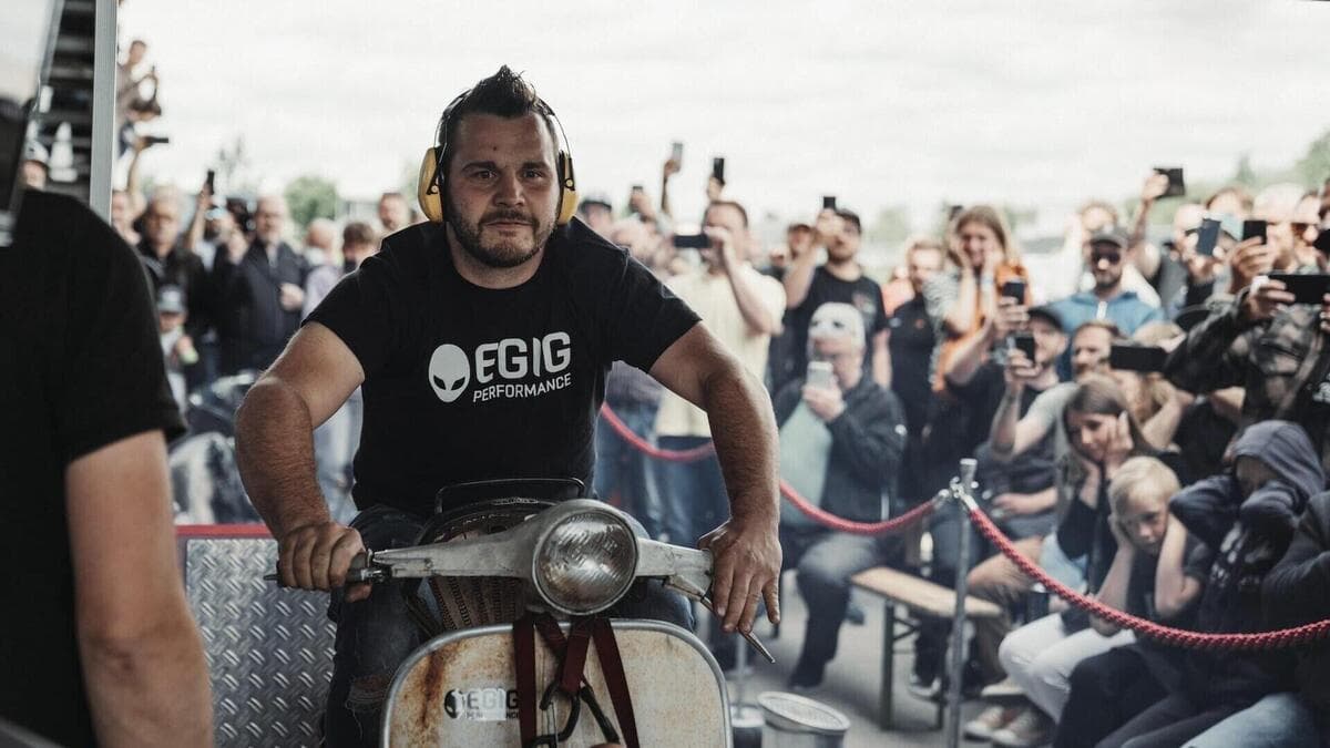 La Vespa più potente l'ha fatta un cuoco altoatesino