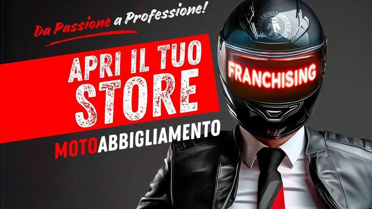 Motoabbigliamento punta sul franchising: il retail moto cresce e cerca nuovi protagonisti