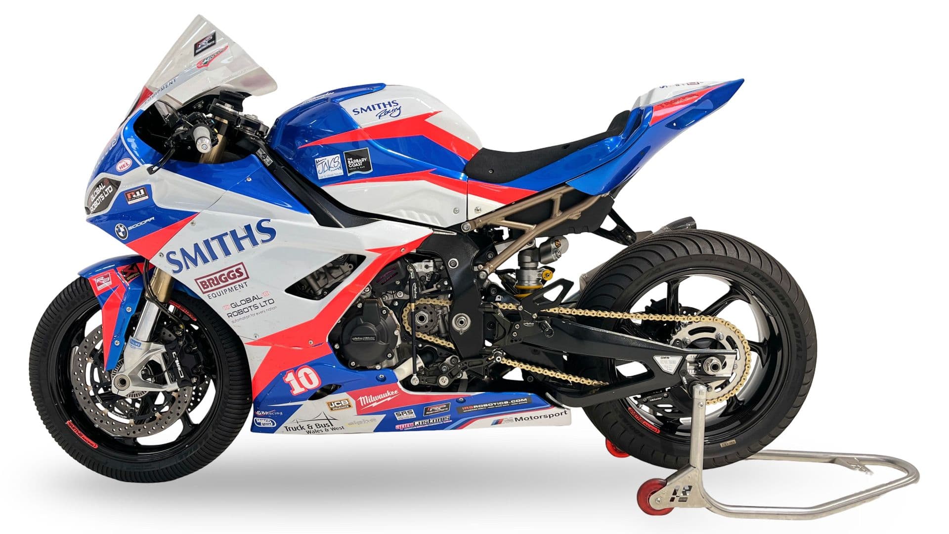 Va all'asta la BMW S1000RR con cui Peter Hickman dominò il Tourist Trophy del 2019