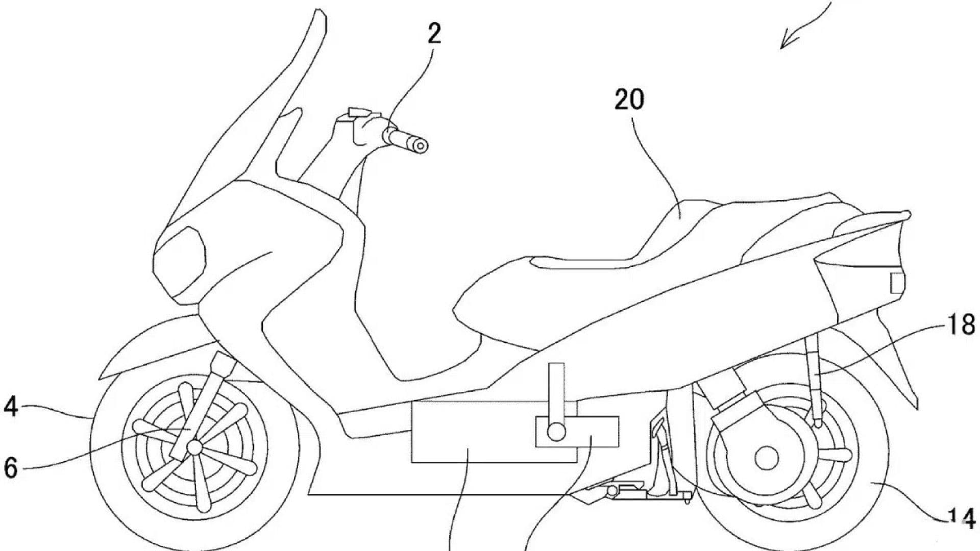 Toyota ha depositato il brevetto per uno scooter alimentato a idrogeno