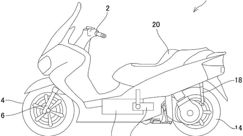 Toyota ha depositato il brevetto per uno scooter alimentato a idrogeno