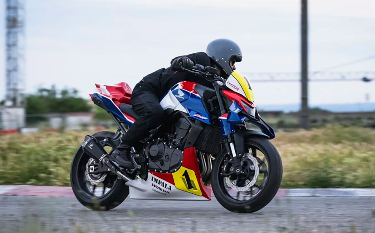 Honda Hornet 750: aerodinamica MotoGP e design anni ’80