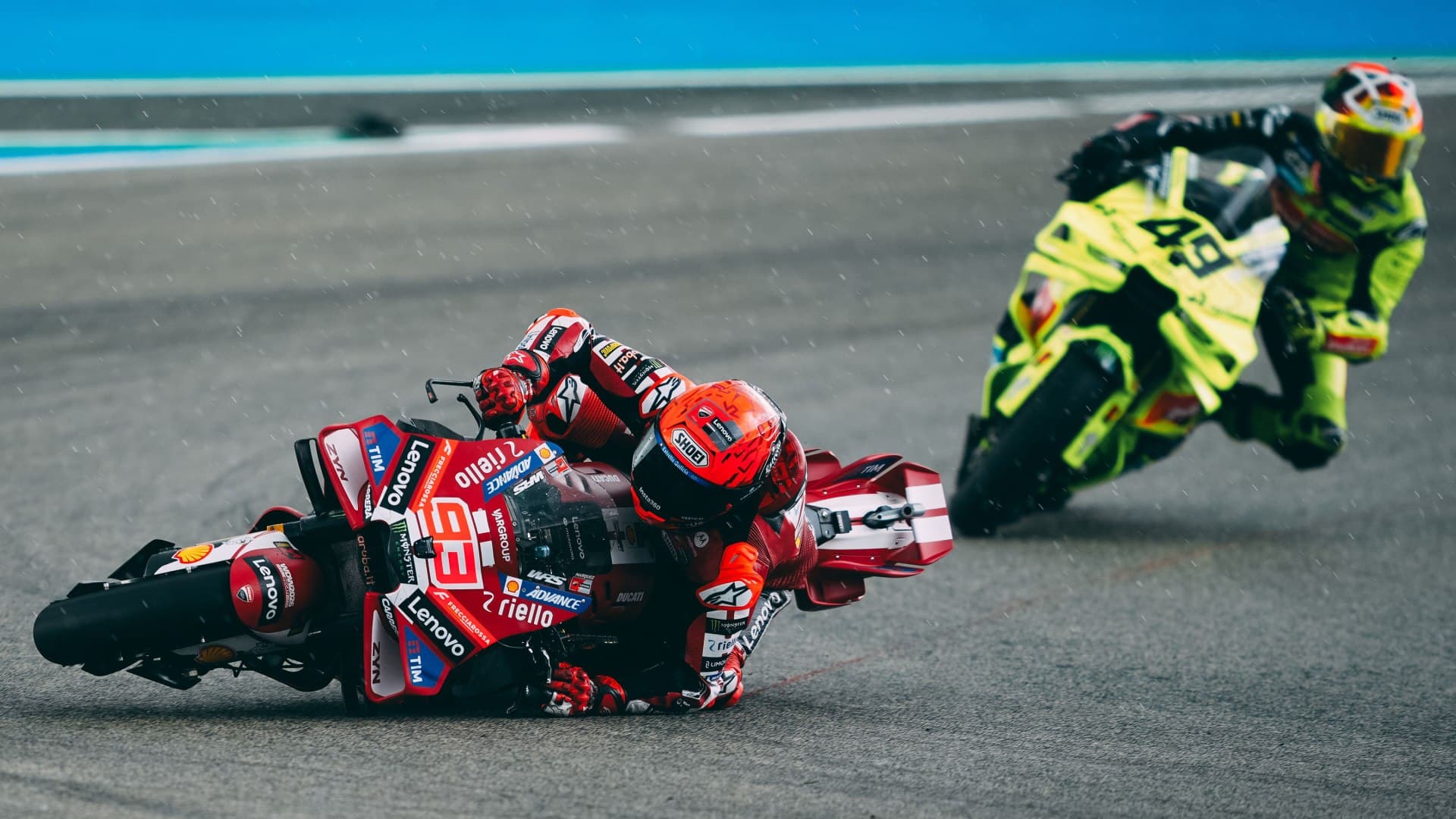 MotoGP Spagna 2026. Doppietta Ducati con Marquez-Bagnaia in una Sprint rocambolesca!