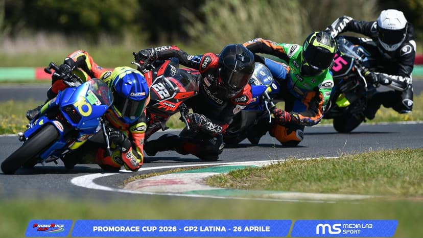 PromoRace Cup 2026, GP2 Latina: bagarre e verdetti a sorpresa nel secondo round stagionale