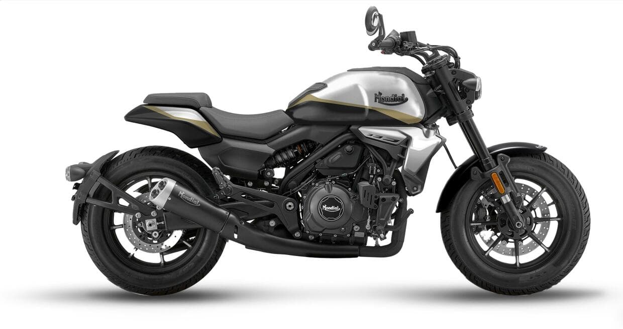 Mondial Spartan 600, sella e prezzo rasoterra