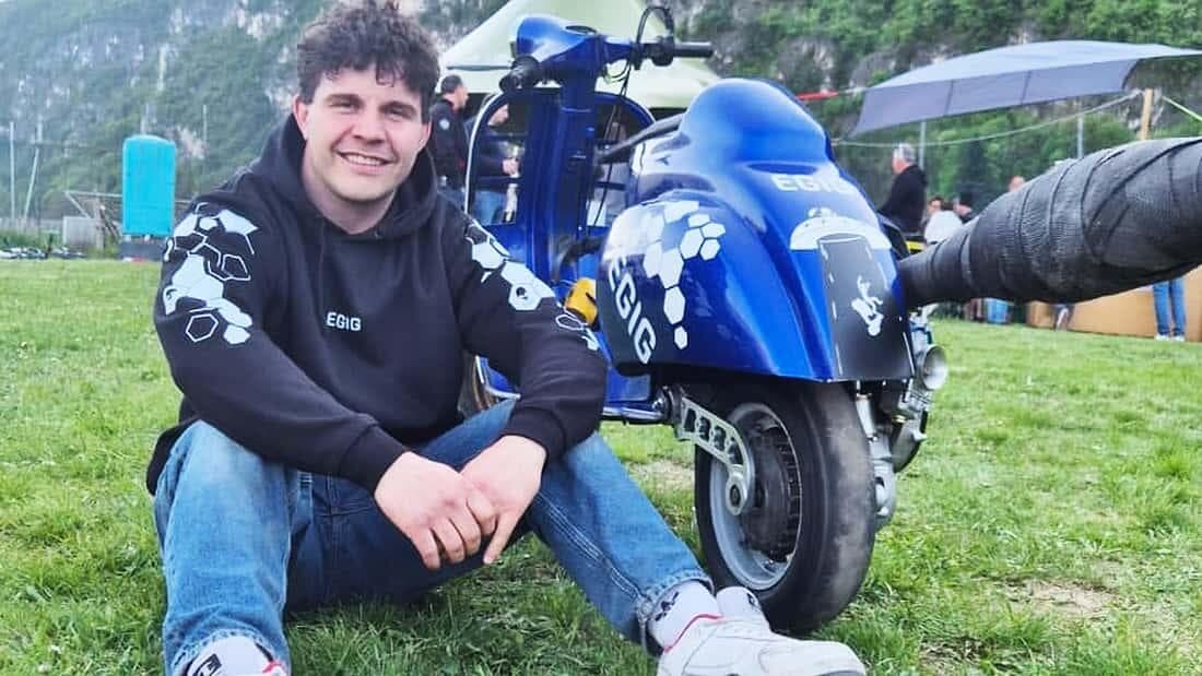 La Vespa 2T da 100 CV: follia dell’Alto Adige