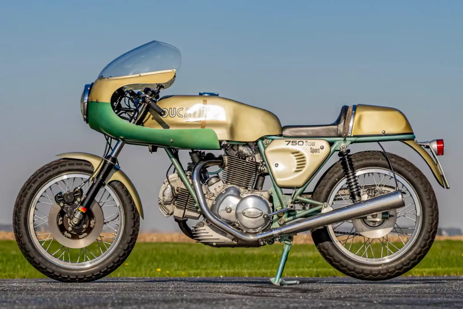1974 Ducati 750 SS Green Frame Hits Mecum Monterey Auction