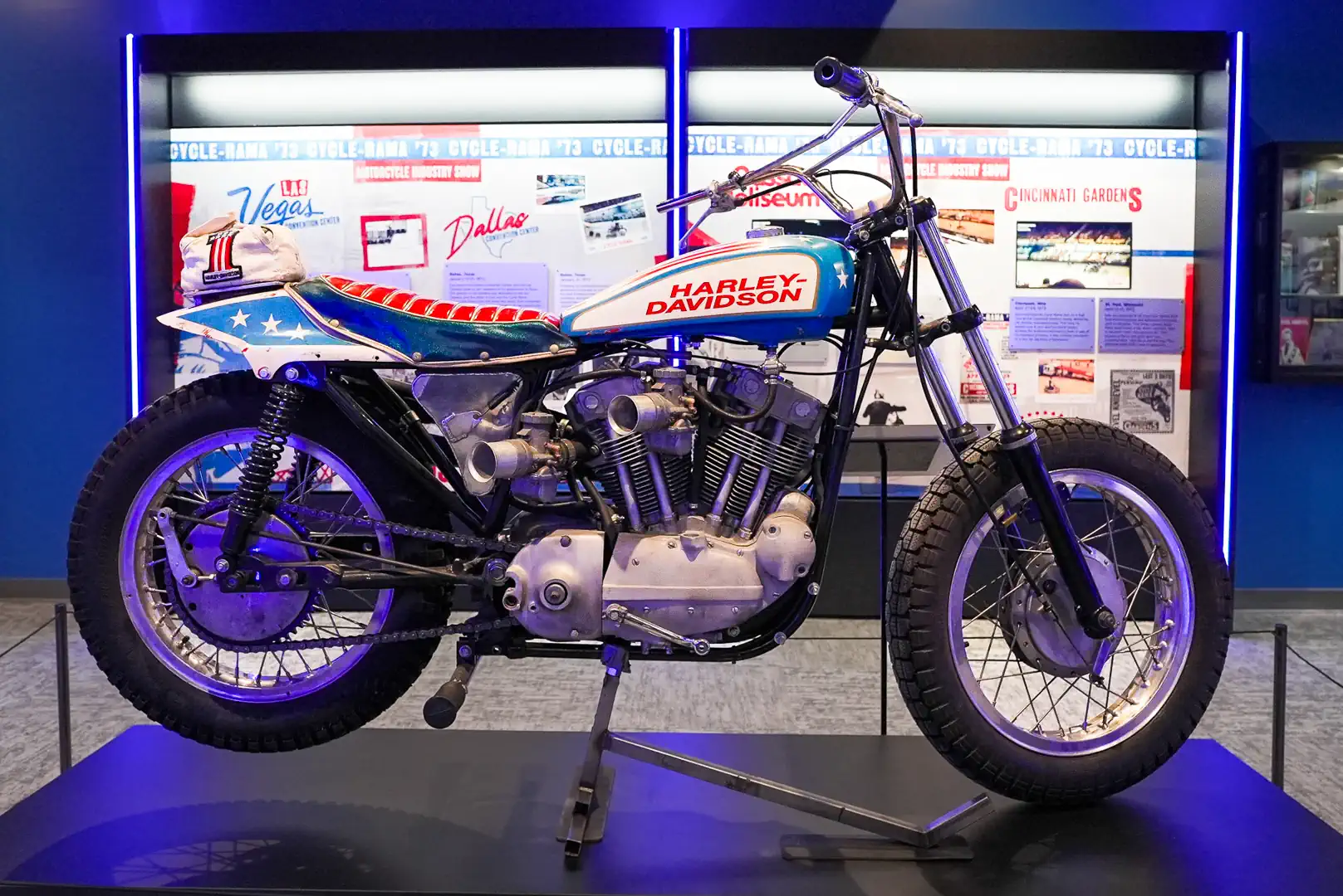 Evel Knievel Experience Hits Las Vegas With His Jump Bikes