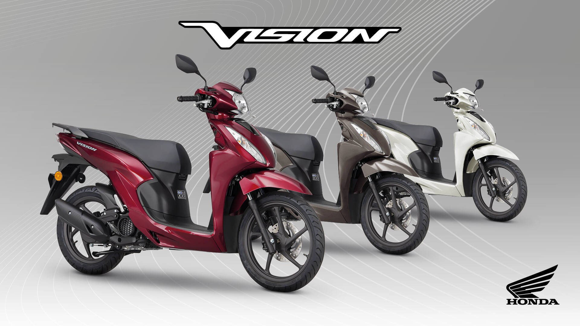 Honda Vision 110, piccoli ritocchi per il 2026: arrivano nuove colorazioni