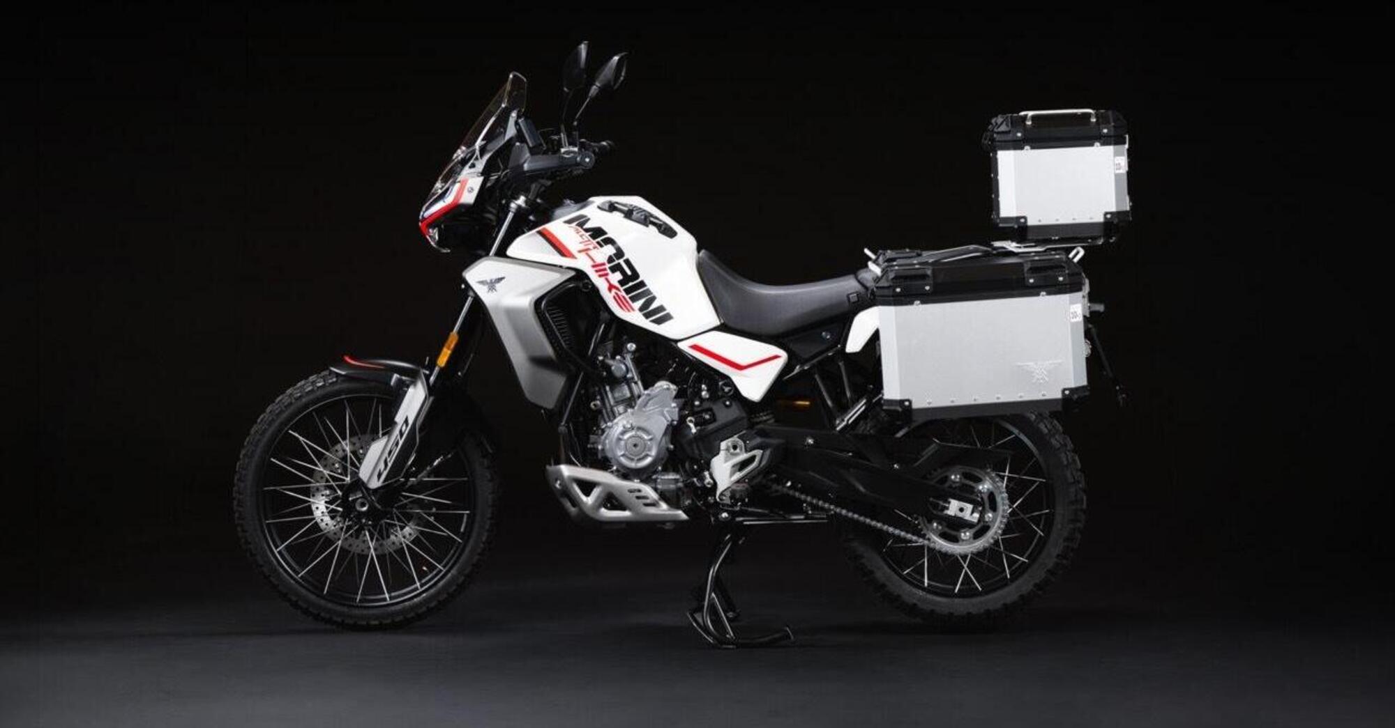 Moto Morini AlltrHike 450: arrivano i nuovi accessori originali