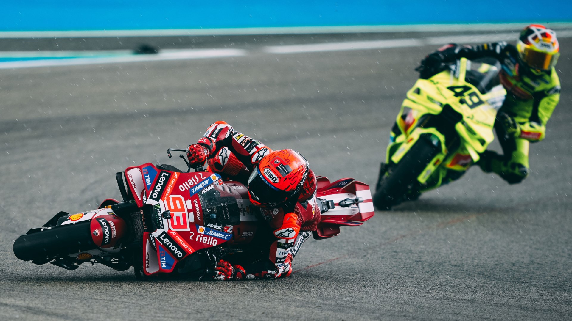 MotoGP Spagna 2026. Doppietta Ducati con Marquez-Bagnaia in una Sprint rocambolesca!