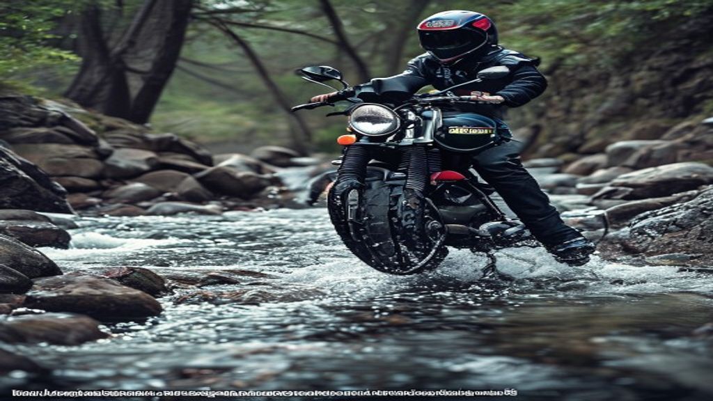 Royal Enfield Himalayan 750: il collaudatore in piedi svela le doti offroad della crossover indiana