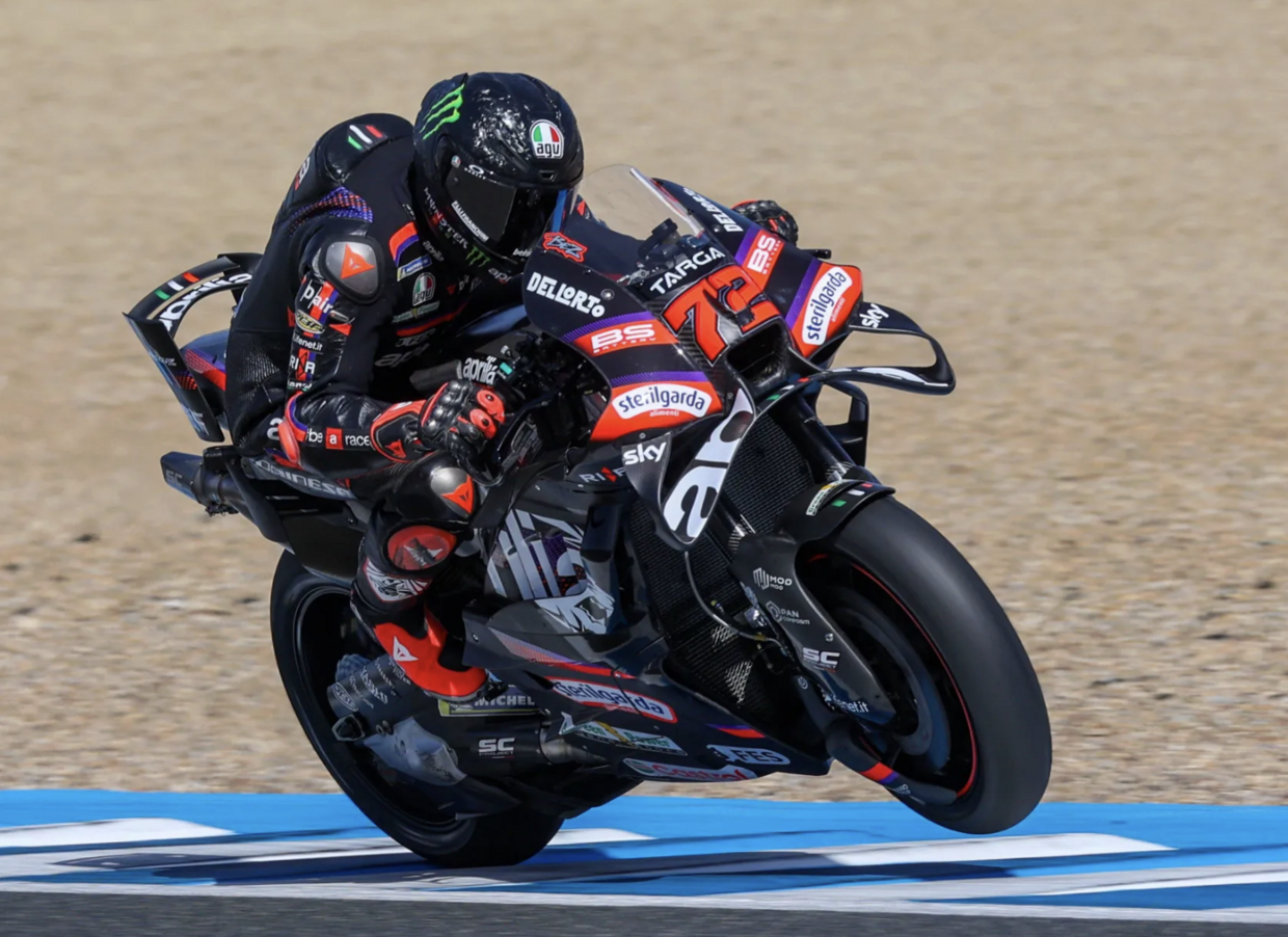 Test MotoGP: Aprilia e Ducati, a Jerez battaglia a colpi di carena