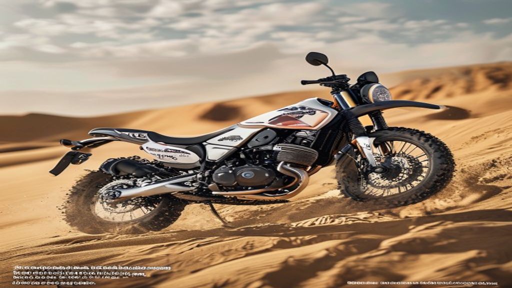 Triumph Dune 400: il design ispirato ai rally africani