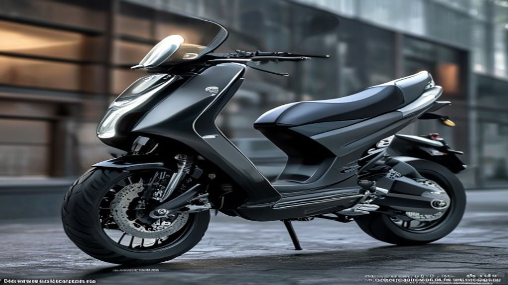 Design e tecnologia del nuovo Yamaha scooter elettrico