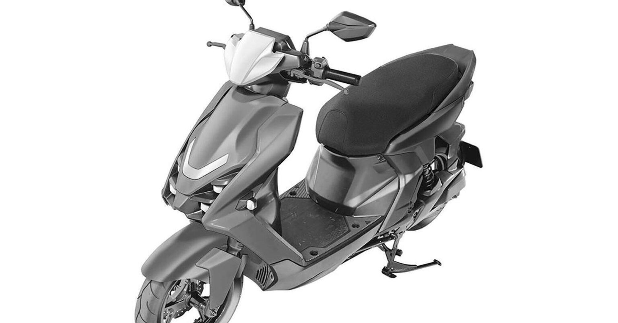Yamaha lavora a un nuovo scooter elettrico: i brevetti svelano un 125 dalle soluzioni inedite